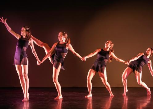 Dancers perform in "Within and Without"